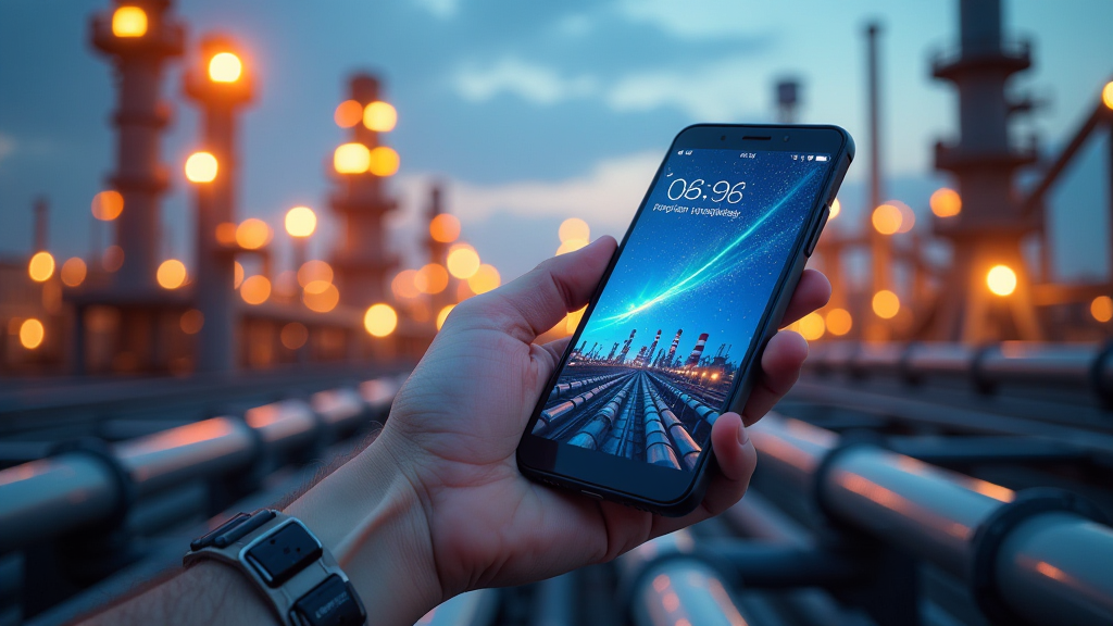 5g smartphone digitalisiert
