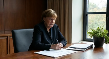 Angela Merkel über politische Weichenstellungen (9/10)