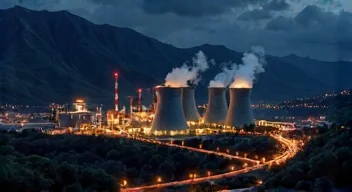 Einfluss des Spitzenlastkraftwerks auf die Infrastruktur (2/10)