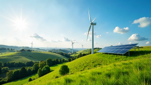 Energiezukunft: Hybridkraftwerk, intelligente Technik und Nachhaltigkeit