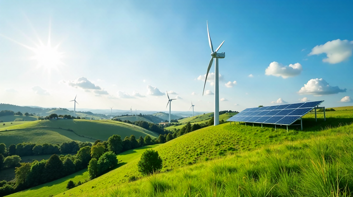 Energiezukunft: Hybridkraftwerk, intelligente Technik und Nachhaltigkeit